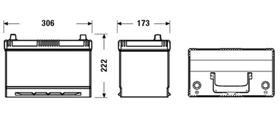 Start-Stop EFB 12V 95Ah