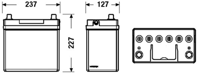 Excell 12V 45Ah