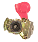 2390-530321 hlavice spojovací pro návěs a přivěs červená pevná M22