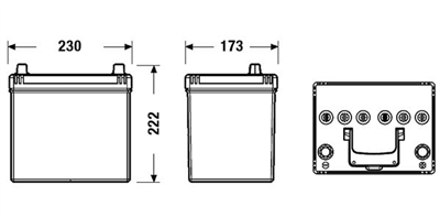 Start-Stop EFB 12V 60Ah