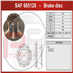 kotouč brzdový SAF SKRB 9019K. SKRB 9019W - Profi Part, 375x