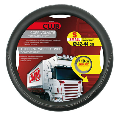 Lampa (Italy) Potah volantu 42-44cm černý Club S Premium TPE