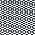 Hliníková mřížka (Tahokov) rozměr 1000x250 mm, AL 08 černý M