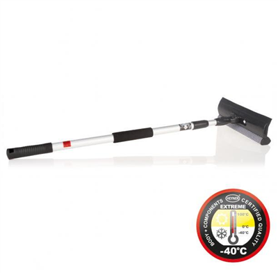 Stěrka na sklo teleskopická 70-125cm s molitanem, 407500