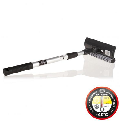 Stěrka na sklo teleskopická 50-80cm s molitanem, 407300