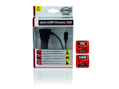 CL nabíječka Micro USB 12V/24V HEYNER 511500