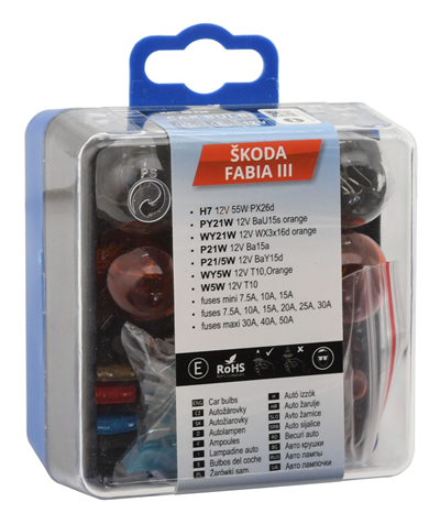 Sada žárovek ŠKODA FABIA III H7, 08536
