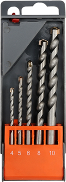 Sthor 179-TO-23331 Sada vrtáků do betonu HSS 5ks box Sthor TO-23331