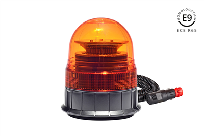 Výstražný maják W02M magnetický R65 R10 39LED 12 / 24V IP56 AMIO-02300