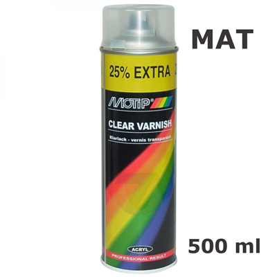 Motip Lak bezbarvý mat 500ml