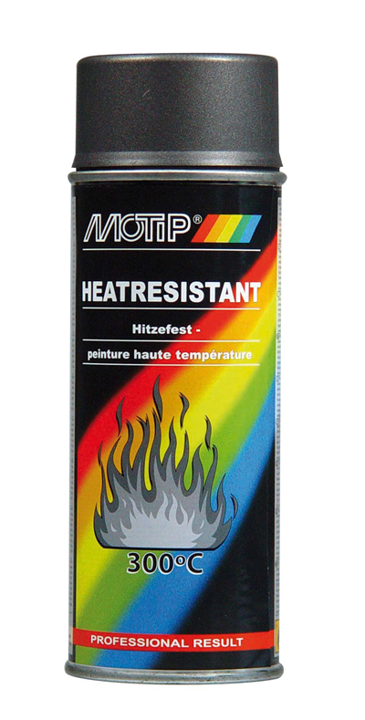 Motip žáruvzdorná barva 800°C, tmavá antracit, 400ml