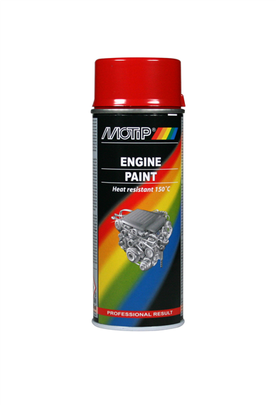 Motip Barva na motory červená 400ml