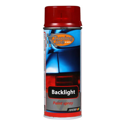 Motip Tuning transparetní červená 400ml