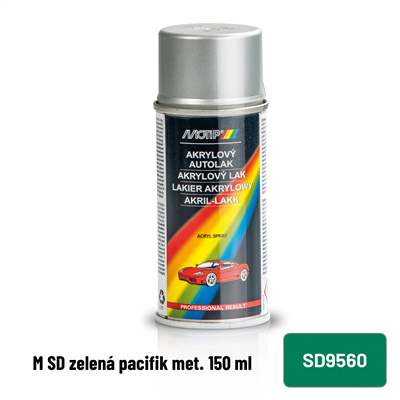 Motip Barva SD zelená pacifik metalíza 150ml