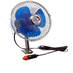 Ventilátor 12V kovový pr.17cm s montáží na šroub, 52868
