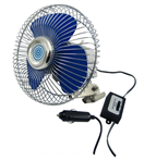 301-02022 Ventilátor 24V kovový chrom 6, 42322