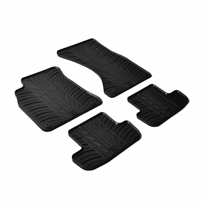 Gumové autokoberce Audi A4 2007-2015