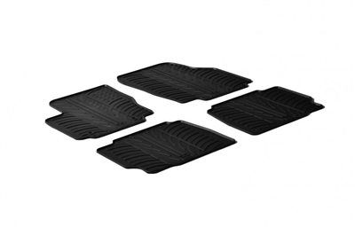 Gumové autokoberce Ford Mondeo 2007-2011 (oválné fixace)
