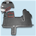 Gumové autokoberce Renault Master 2010-