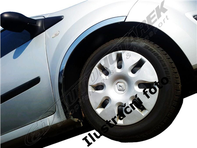 Lemy blatníků Mitsubishi Outlander II. 2006-2012 (dlouhá verze)