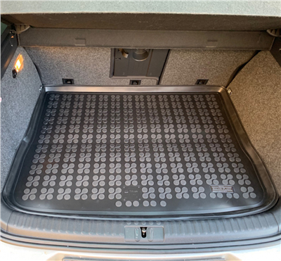 Gumová vana do kufru VW Tiguan 2007-2016 (plná rezerva i dojezdové kolo)