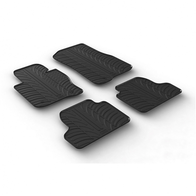 Gumové autokoberce BMW 4 2013-2021 (F32)