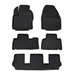 Gumové autokoberce Ford Galaxy 2006-2015 (7 míst) oválná fix
