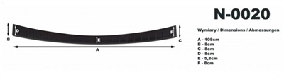Ochranná lišta hrany kufru Mitsubishi ASX 2010-2012