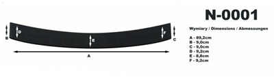 Ochranná lišta hrany kufru Seat Altea XL 2006-2015