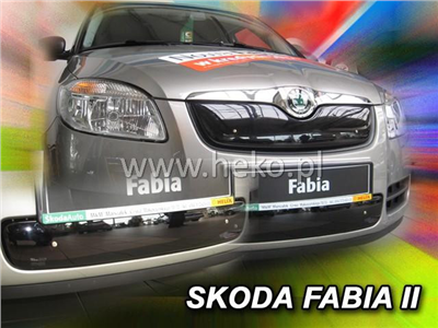 Zimní clona chladiče Škoda Fabia II. 2007-2010 (dolní)