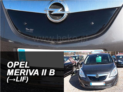 Zimní clona chladiče Opel Meriva B 2010-2014 (před faceliftem)
