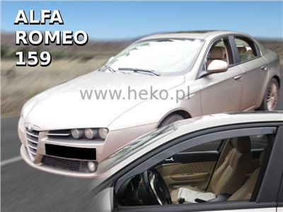 Ofuky oken Alfa Romeo 159 2005-2011  (přední, sedan)