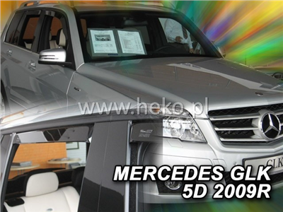Ofuky oken Mercedes GLK-Class 2008-2015 (4 díly, X204)