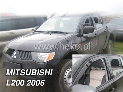 Ofuky oken Mitsubishi L200 2005-2015 (4 díly)
