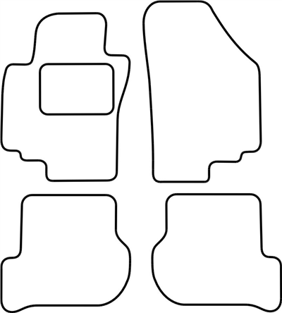 Textilní autokoberce Seat Altea 2004-2009