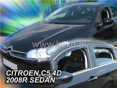 Ofuky oken Citroen C5 2008-2017 (4 díly, sedan)