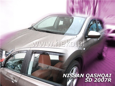 Ofuky oken Nissan Qashqai 2007-2014 (4 díly)