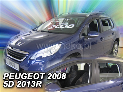 Ofuky oken Peugeot 2008 2013-2019 (4 díly)