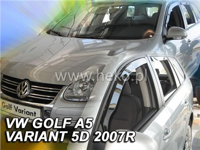 Ofuky oken VW Golf V. 2007-2010 (combi, A5, 4 díly)