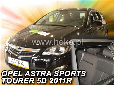 Ofuky oken Opel Astra J 2011-2015 (4 díly, combi)