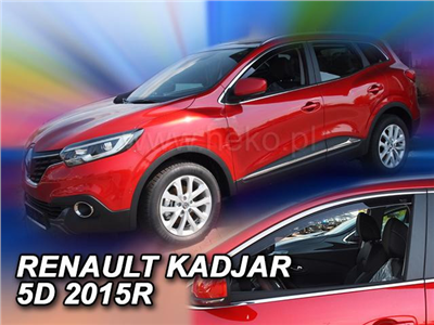 Ofuky oken Renault Kadjar 2015-2022 (přední)
