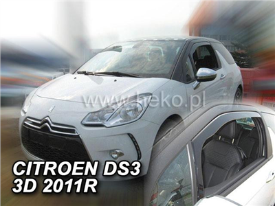 Ofuky oken Citroen DS3 2010-2019 (3 dveře)