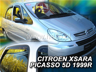 Ofuky oken Citroen Xsara Picasso 1999-2012 (4 díly)