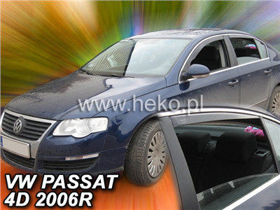 Ofuky oken VW Passat B7 2010-2015 (4 dveře, 4 díly, sedan)