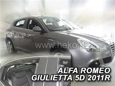 Ofuky oken Alfa Romeo Giulietta 2010-2020 (4 díly)