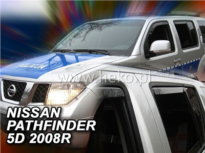 Ofuky oken Nissan Pathfinder 2005-2012 (4 díly)