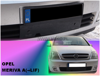 Zimní clona chladiče Opel Meriva A 2003-2006