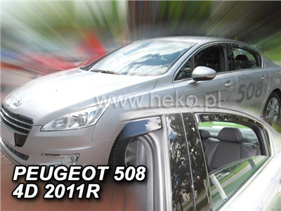 Ofuky oken Peugeot 508 2011-2018 (4 díly, sedan)
