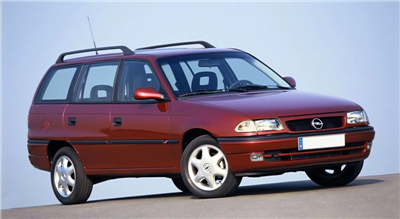 Boční ochranné lišty Opel Astra 1991-2002 (sedan)