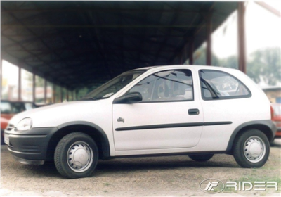 Boční ochranné lišty Opel Corsa 1993-2000 (hatchback, 3 dveře)